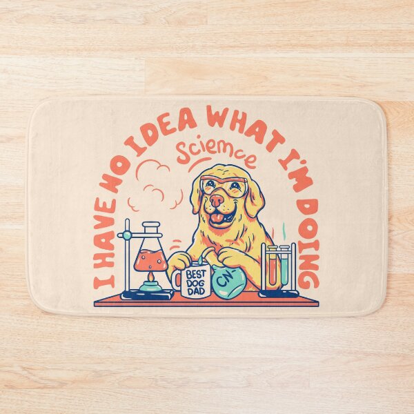 Item preview, Chemistry Dog - I have no idea what I am doing | Science Dog MEME designed and sold by Any Color Designs.