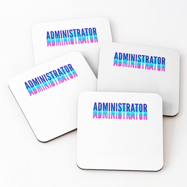 Item preview, Administrator With Long Gradient Shadow designed and sold by SVPOD.
