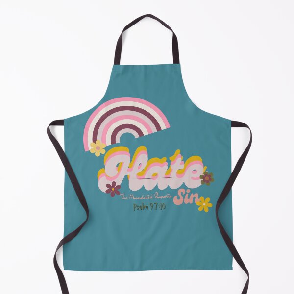 Item preview, Hate Sin Psalm 97:10 - Green/Blue designed and sold by TheReporter1.