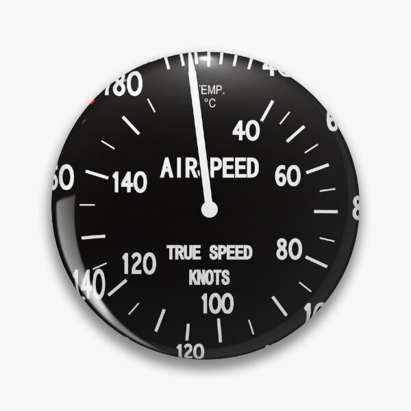 Item preview, Airspeed Indicator aviator design for Pilots designed and sold by trqffic.
