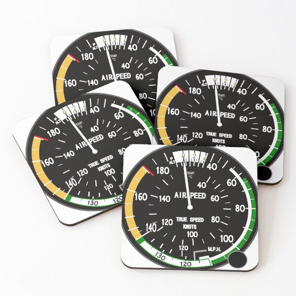 Item preview, Airspeed Indicator aviator design for Pilots designed and sold by trqffic.