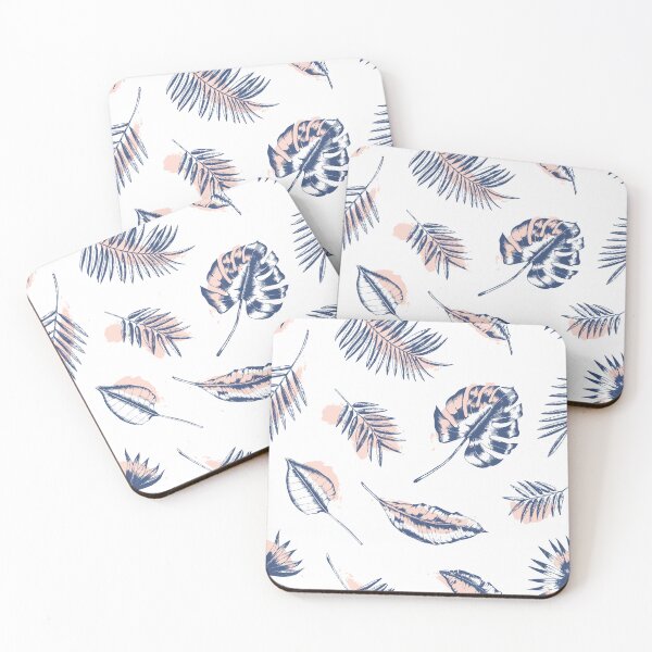 Item preview, Floral pattern motif with leaves designed and sold by softpixel.
