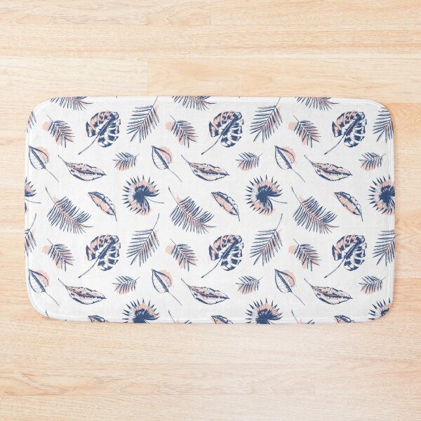 Item preview, Floral pattern motif with leaves designed and sold by softpixel.