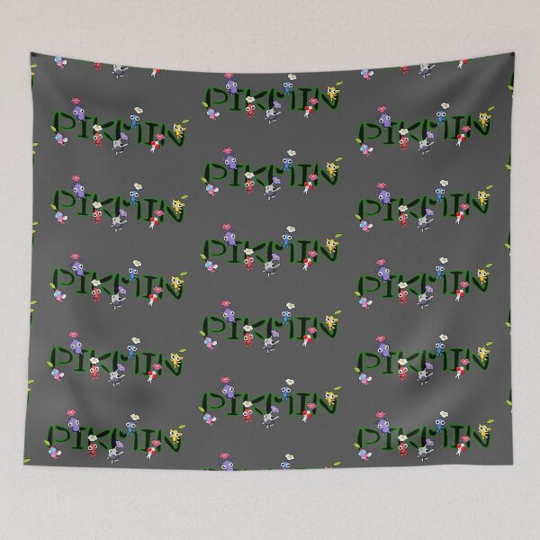 Item preview, Pikmin Family Fun (on Grey) designed and sold by epinkb.