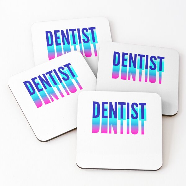 Item preview, Dentist With Long Gradient Shadow designed and sold by SVPOD.