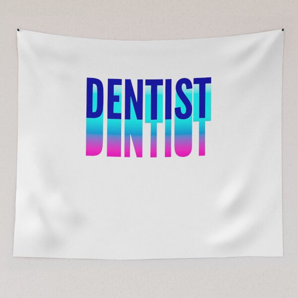 Item preview, Dentist With Long Gradient Shadow designed and sold by SVPOD.