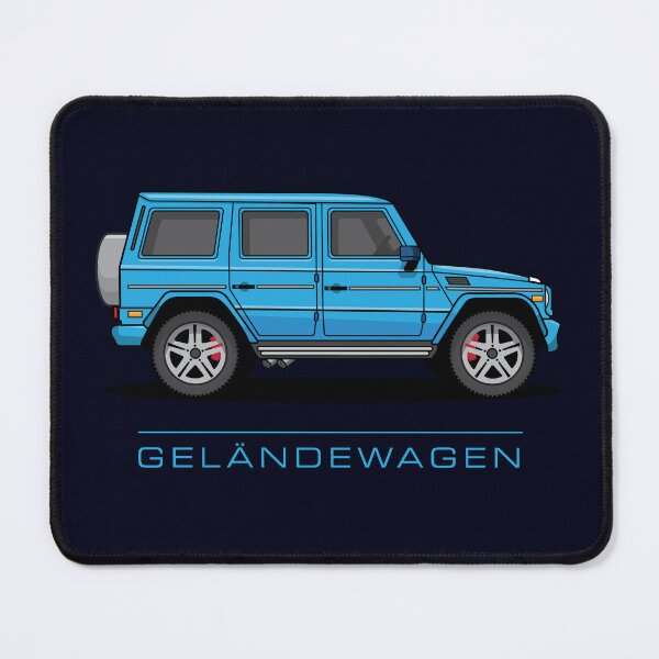 Item preview, Merc 4x4 SUV Luxury Car Wagon Light Blue designed and sold by blackdogshop.