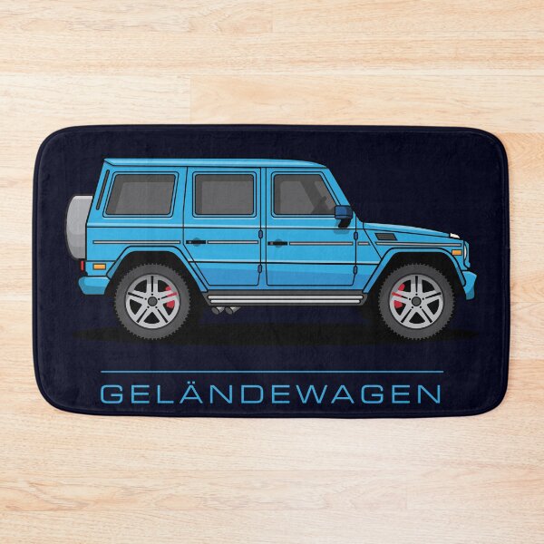 Item preview, Merc 4x4 SUV Luxury Car Wagon Light Blue designed and sold by blackdogshop.