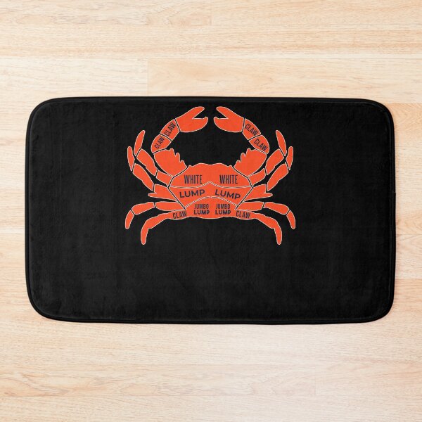 Item preview, Crab Butcher Diagram Crustaceancore Crab Meat Humor Funny Food Pun Great Holiday Gift designed and sold by Countrysmart.