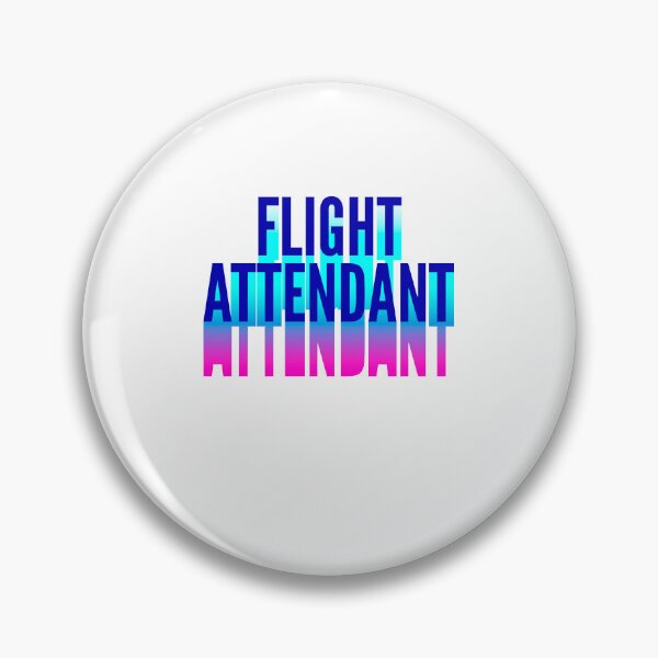 Item preview, Flight attendant With Long Gradient Shadow designed and sold by SVPOD.