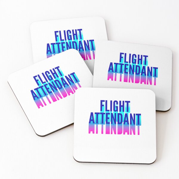 Item preview, Flight attendant With Long Gradient Shadow designed and sold by SVPOD.