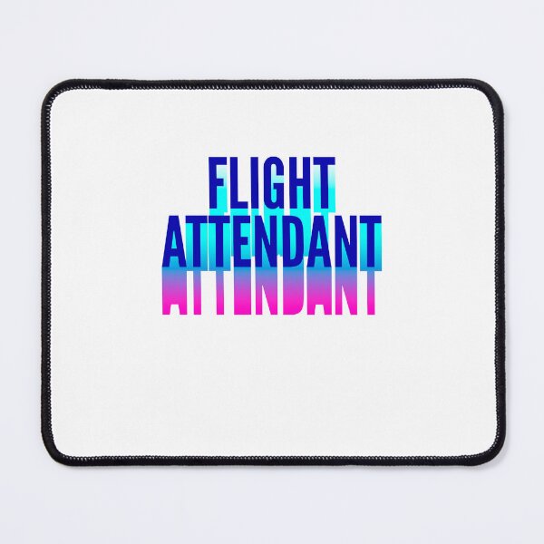 Item preview, Flight attendant With Long Gradient Shadow designed and sold by SVPOD.