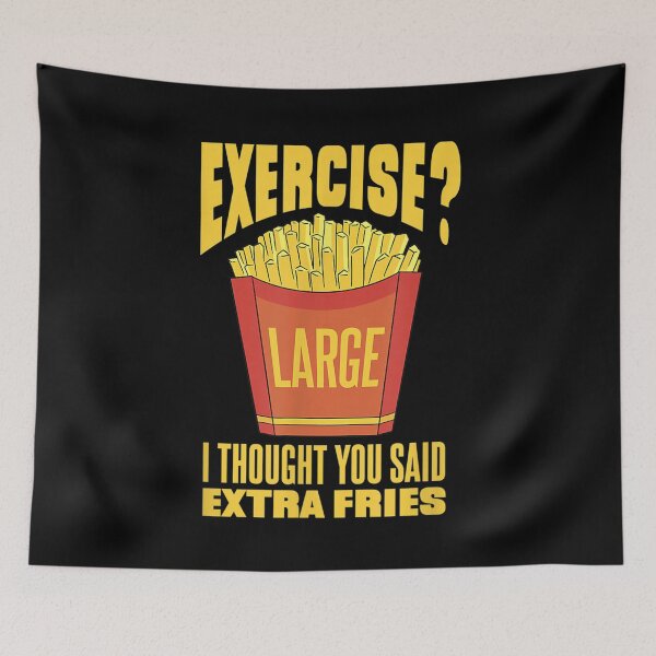 Item preview, Large French Fries Fast Food Funny designed and sold by dolsy-store.