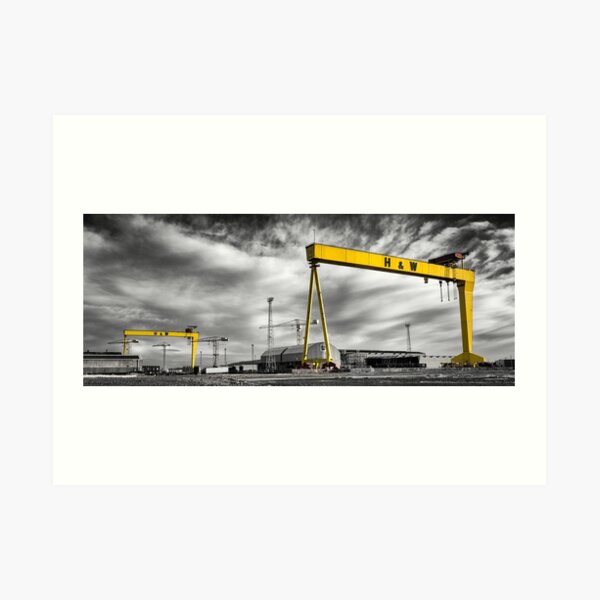 Belfast Shipyard 2 Art Print