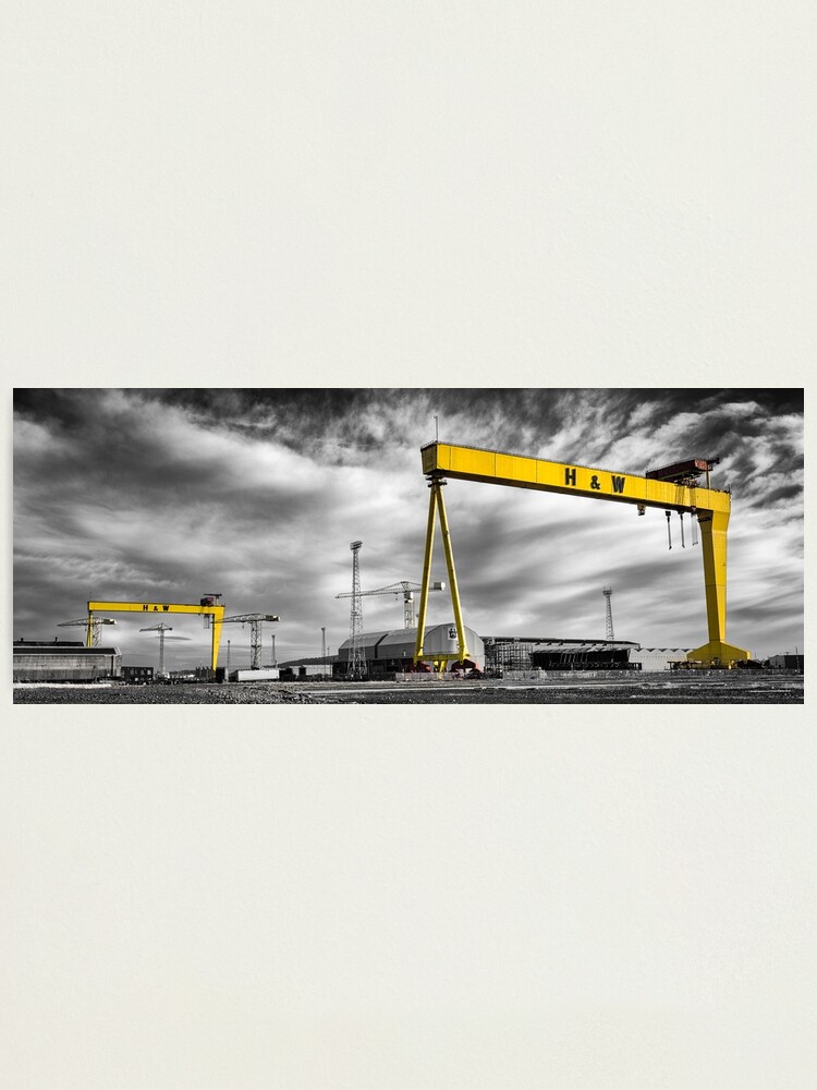 Alternate view of Belfast Shipyard 2 Photographic Print