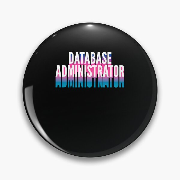 Item preview, Database Administrator With Long Gradient Shadow designed and sold by SVPOD.