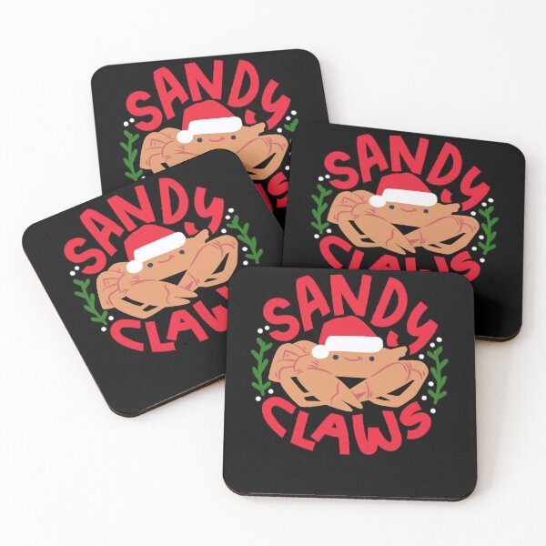 Item preview, Cute Sandy Claws Crustaceancore Christmas Cartoon Crab Humor Funny Food Pun Great Gift designed and sold by Countrysmart.