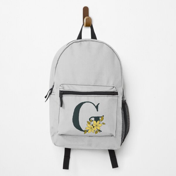 Item preview, Yellow floral G monogram designed and sold by Coffee Lifestyle.