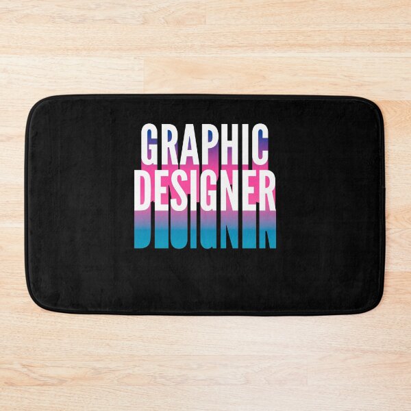 Item preview, Graphic Designer With Long Gradient Shadow designed and sold by SVPOD.