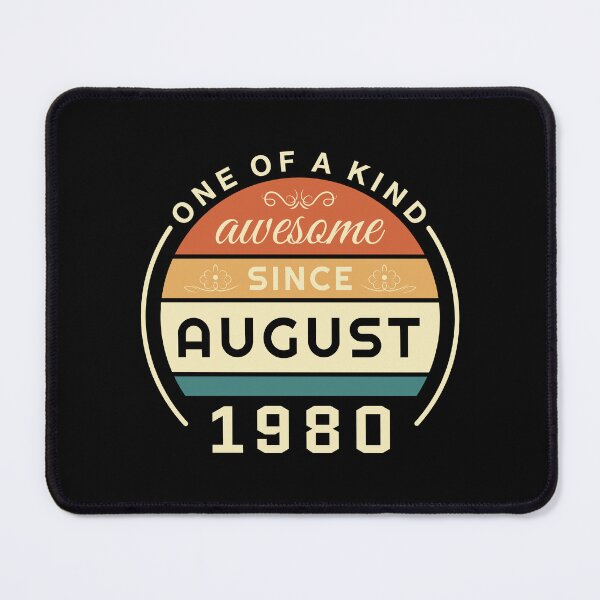 Item preview, Vintage August 1980 badge designed and sold by Palteeshop.
