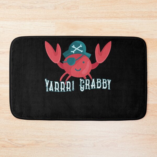 Item preview, Cute Yarrr Crabby Pirate Crustaceancore Cartoon Crab Humor Funny Food Pun Great Holiday Gift designed and sold by Countrysmart.