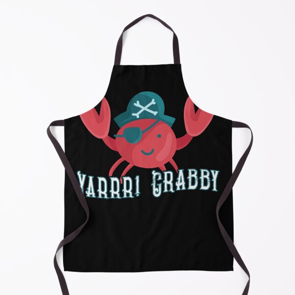 Item preview, Cute Yarrr Crabby Pirate Crustaceancore Cartoon Crab Humor Funny Food Pun Great Holiday Gift designed and sold by Countrysmart.