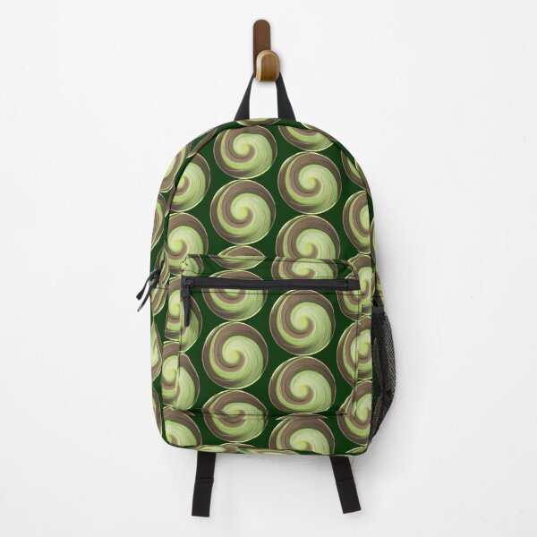 Item preview, Green and brown swirl (light border) designed and sold by darkninja2k.