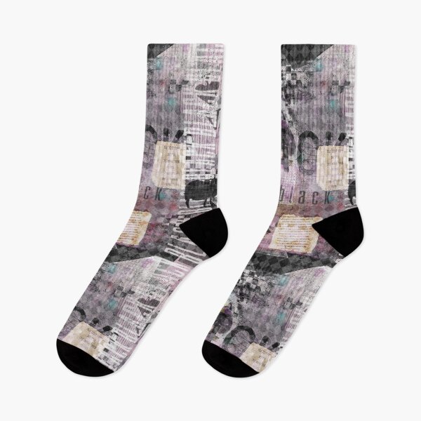 Item preview, Black collage modern art designed and sold by Elena Ivan - Papadopoulou.