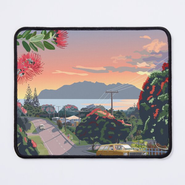 Item preview, Great Barrier Island - Road to Leigh designed and sold by contourcreative.