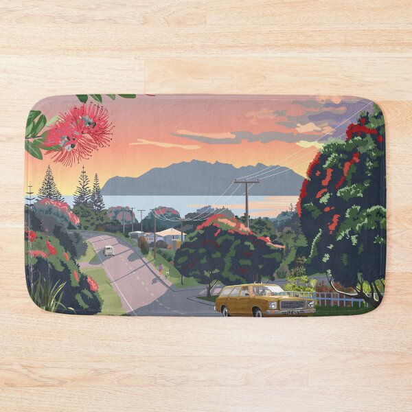 Item preview, Great Barrier Island - Road to Leigh designed and sold by contourcreative.