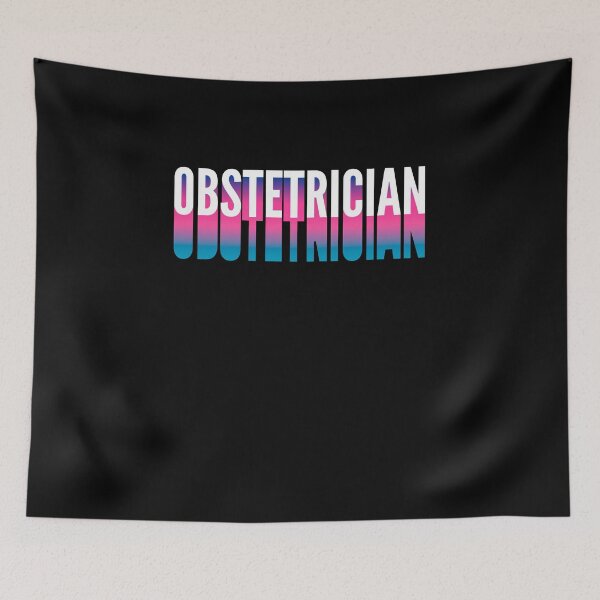Item preview, Obstetrician With Long Gradient Shadow designed and sold by SVPOD.