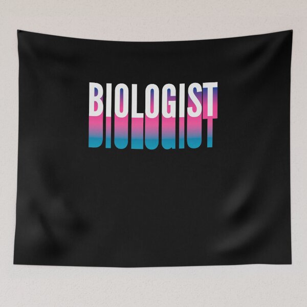 Item preview, Biologist With Long Gradient Shadow designed and sold by SVPOD.