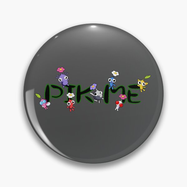 Item preview, “Pik Me” Pikmin Fun (on Grey) designed and sold by epinkb.