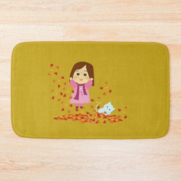 Item preview, Cathy and the Cat enjoy the Fall designed and sold by Laura Greco.