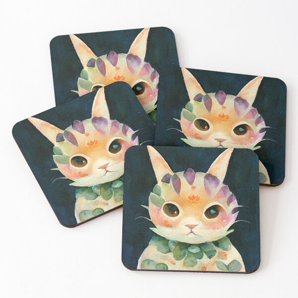 Item preview, Succulent Kitty no. 1 designed and sold by Chamele.