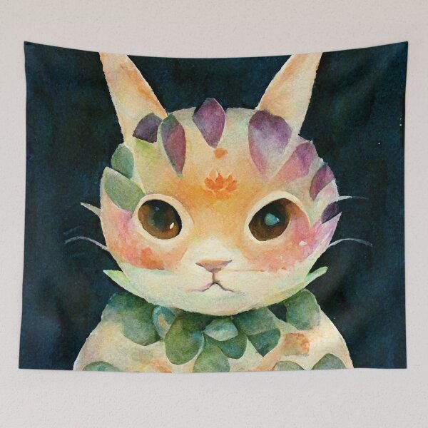 Item preview, Succulent Kitty no. 1 designed and sold by Chamele.