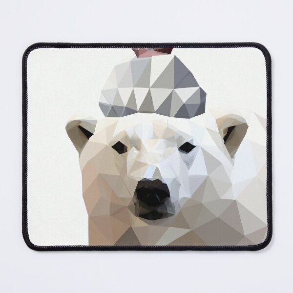 Item preview, The polar bear has a funny hat designed and sold by NickHasling.