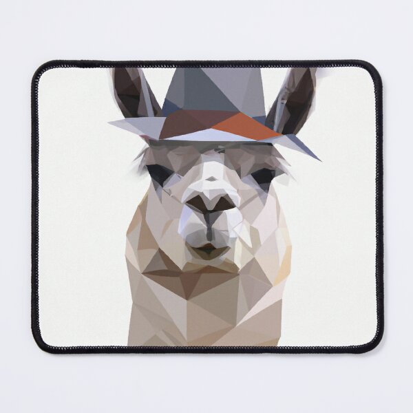 Item preview, The llama has a funny hat designed and sold by NickHasling.