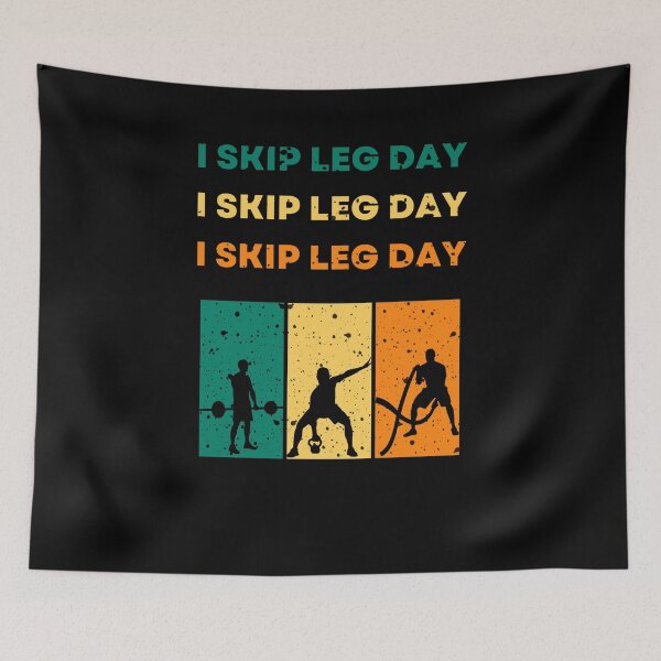 Item preview, I Skip Leg Day Comedy Workout designed and sold by Anton Ashraf.