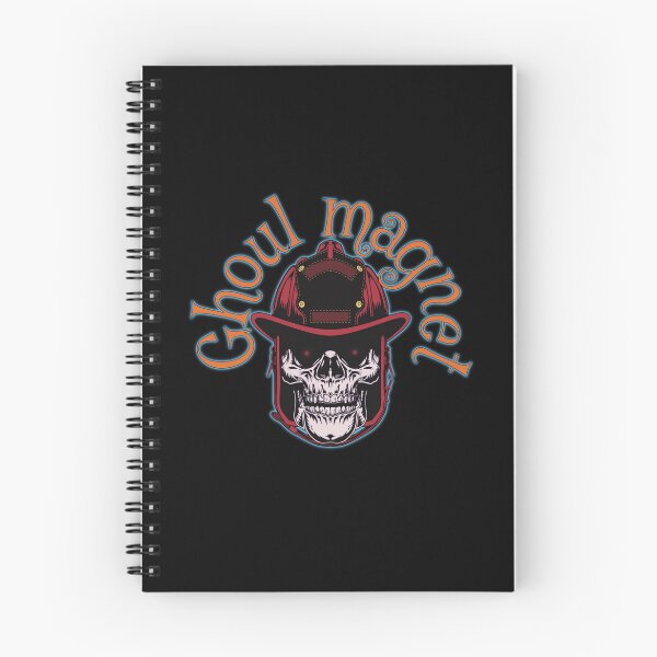 Item preview, Firefighter Ghoul Magnet Celebrating Halloween designed and sold by BtheLight.