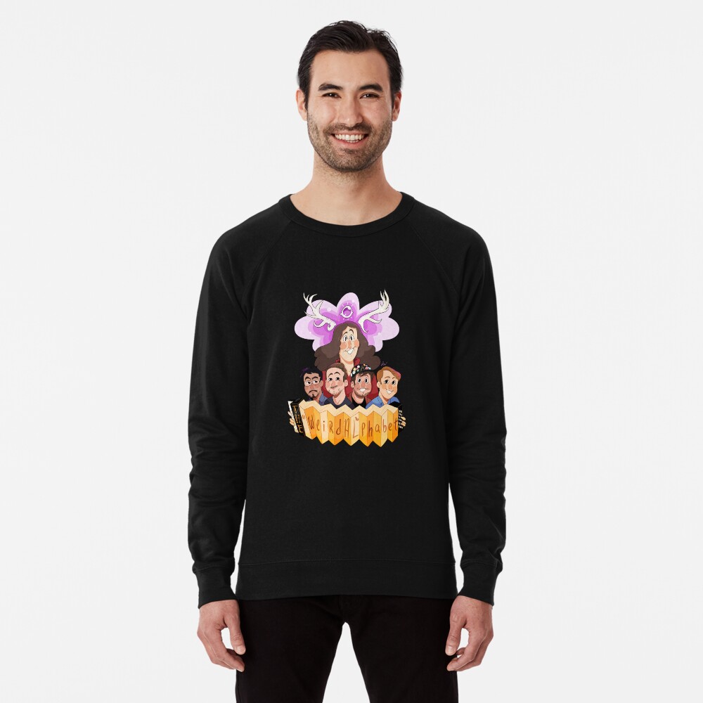 Item preview, Lightweight Sweatshirt designed and sold by weirdalphabet.