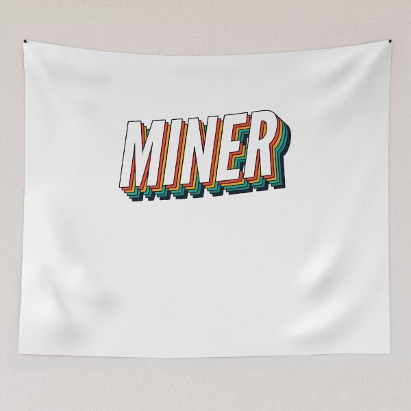 Item preview, Miner Retro Vintage Label For The Best Miner  designed and sold by SVPOD.
