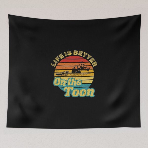 Item preview, Life is better on the toon fishing retro vintage designed and sold by absolutdesign.