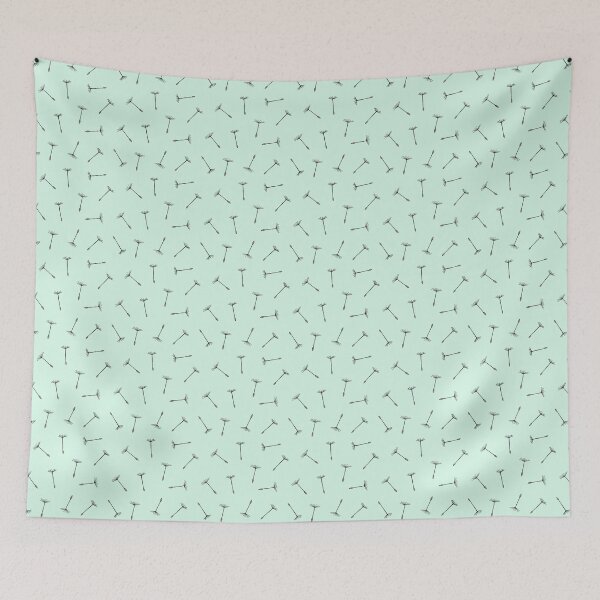 Item preview, Dandelion feathery pattern design designed and sold by softpixel.
