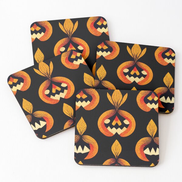 Item preview, Bohemian Halloween Pumpkins Pattern designed and sold by yayor.