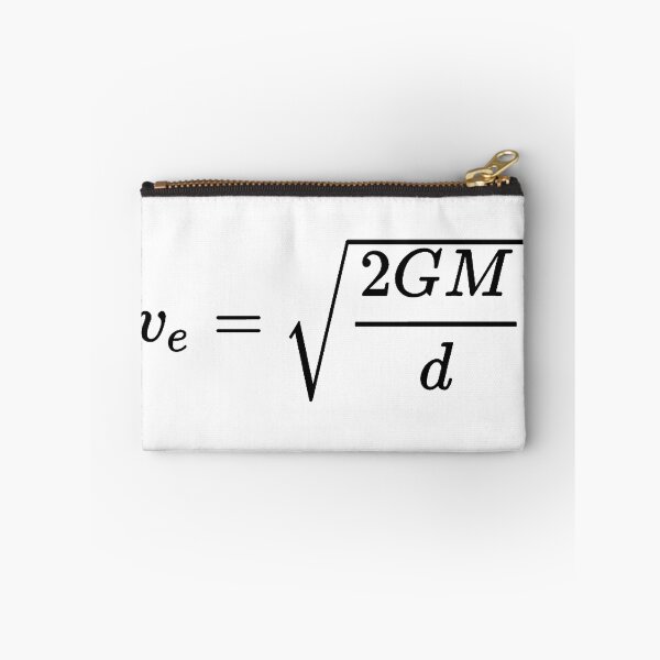 Item preview, escape velocity, fundamental equation of space exploration designed and sold by NoetherSym.