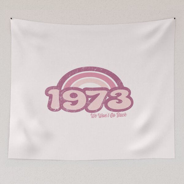 Item preview, 1973 Retro Pink, We Won't Go Back designed and sold by jitterfly.