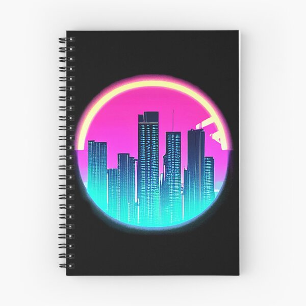 Item preview, Cyberpunk Synthwave Skyscraper Logo 1 designed and sold by luisalfonso1989.