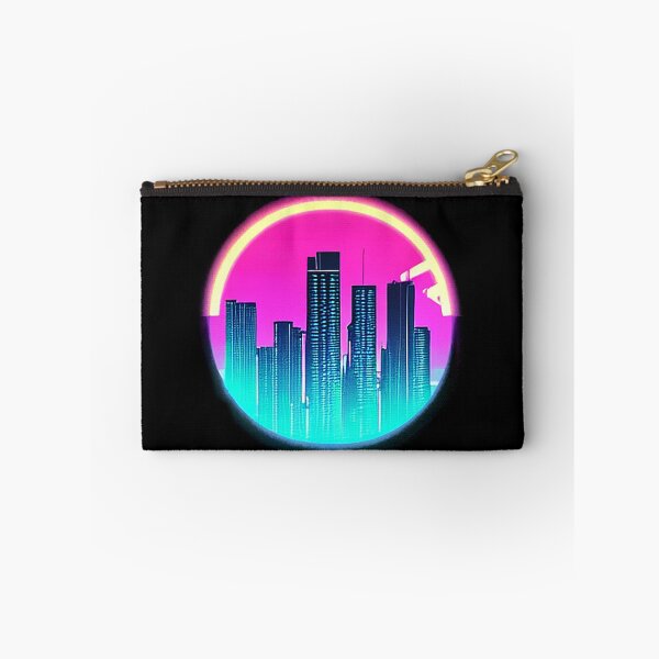 Item preview, Cyberpunk Synthwave Skyscraper Logo 1 designed and sold by luisalfonso1989.