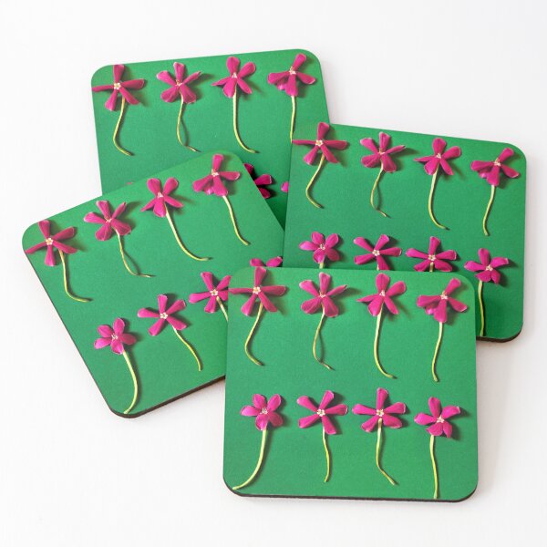 Item preview, Rangoon Creeper pink bloom pattern designed and sold by Celestina Levant.